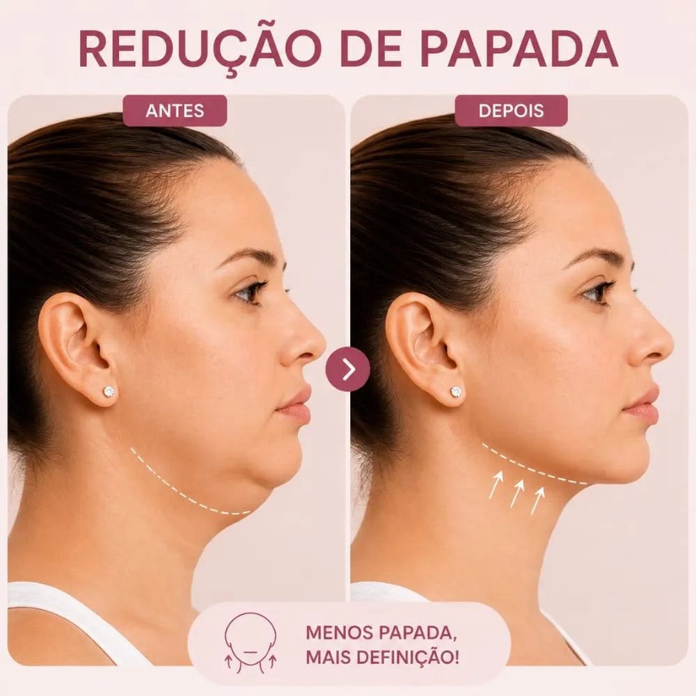Kit 2 V-Revitalize - Máscara De Contorno Facial Com Design Anatômico Ajustável