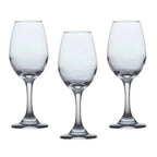 Kit 3 Taças de Vidro Água e Vinho Tinto Luxo Charme da Casa