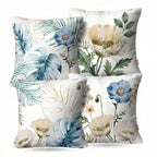 Kit 4 Capas de Almofada Decorativas Cassandra Floral 45x45 Charme da Casa