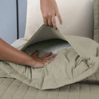Kit Cobre Leito Matelado Copacabana 3 Peças Casal 100% Poliéster Micropercal 300 Fios Charme da Casa